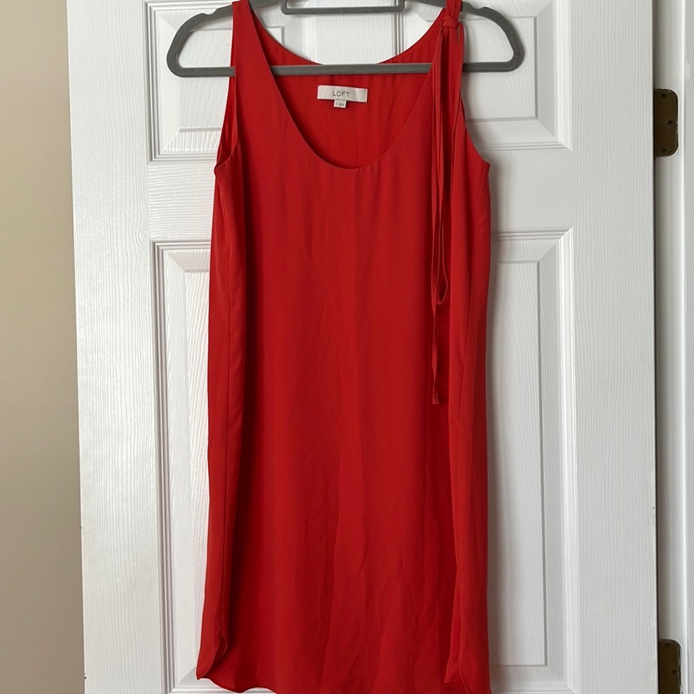 Loft Red dress